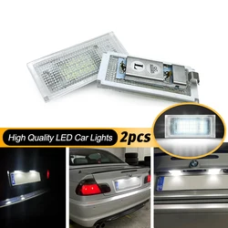 For BMW E46 2D LED License Plate Light BMW E46 M3 Plug and Play Car License Plate Number Illumination Replacement Light