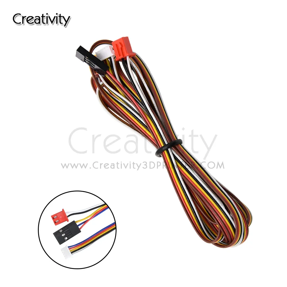 3D Printer Accessories BL Touch Extension Cable 1.5M/150cm Wire Five-Color Cable For CR-10 Ender-3 3D Printer Part