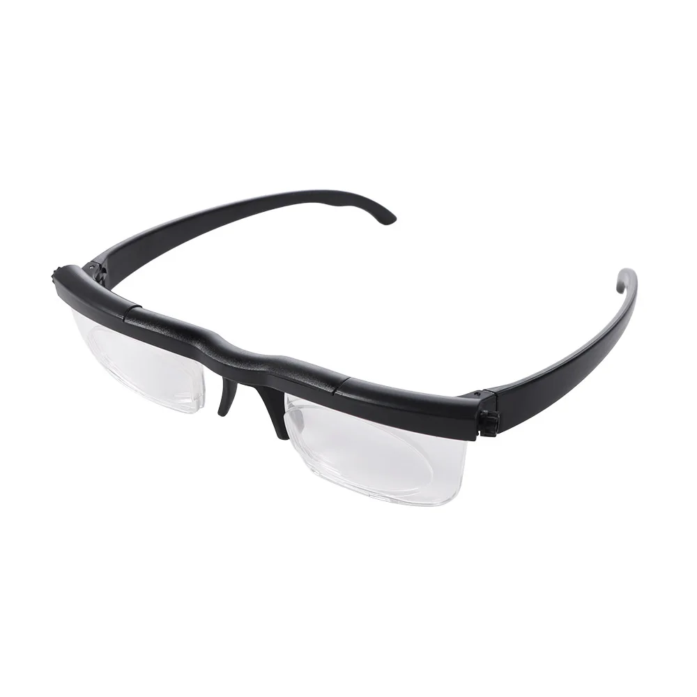 Variable Lens Adjustable Strength Glasses Correction Myopia Eyewear Distance Reading Glasses Double Vision Adjustable Degree