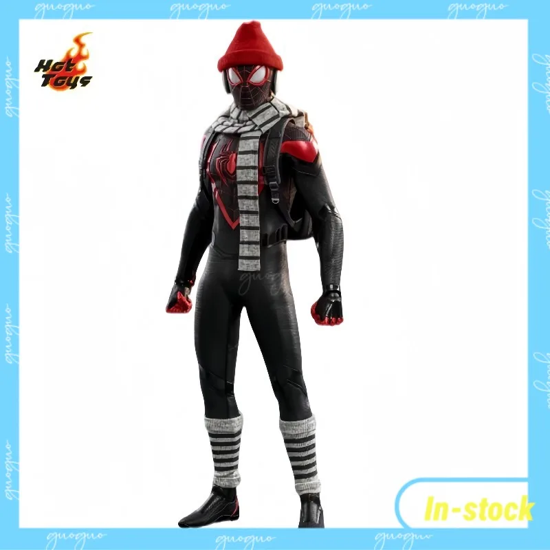 【In-stock】HOTTOYS 1/6 VGM46 Spider Man Miles Gonzalo Morales Action Figure Model Toys 29.5CM Collection