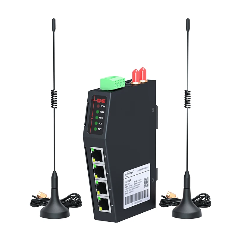 

Поддержка шифрования SSL, преобразования протокола и управления временем Modbus MQTT Cellular 4G Edge Router