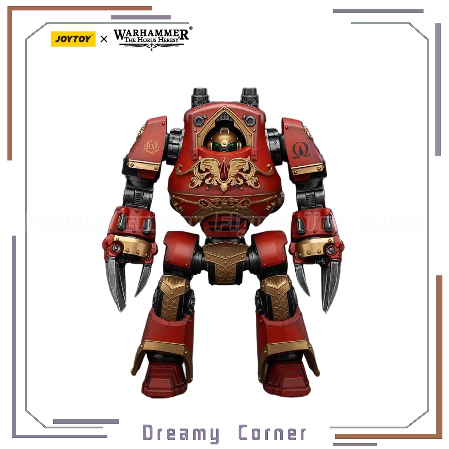 

【In Stock】JOYTOY Warhammer 40K Blood Angels Contemptor-Incaendius Dreadnought 1/18 Action Figure with Articulated Joints