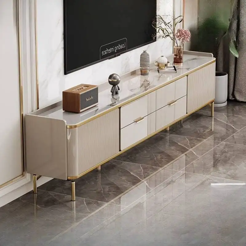 

Vintage Drawers Tv Cabinet Cheap Beige Italian Designer Small Tv Cabinet Unique Storage Modern Muebles Para Sala Furniture