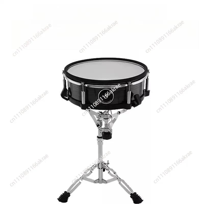 for 12-inch independent snare trigger Electronic drum mesh wood chamber snare drum with support