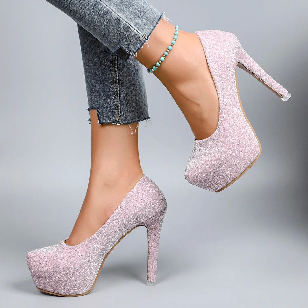 Women Pumps Summer New Stiletto Sexy High Heels Casual Plus Size Pumps Platform Luxury Wedding Shoes for Women Zapatos De Mujer