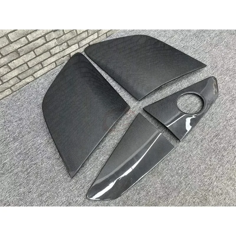 High-quality Body Kit OEM Style Dry Carbon Fiber Rear Fender Air Vents Side Vents Car Window Vent for R8 2016-2023