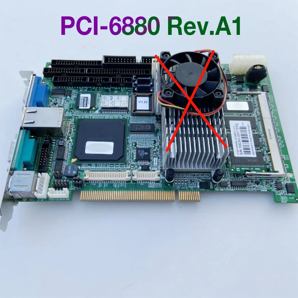

Встроенная плата половинной длины PCI-6880F для материнской платы промышленного управления Advantech PCI-6880 Rev.A1