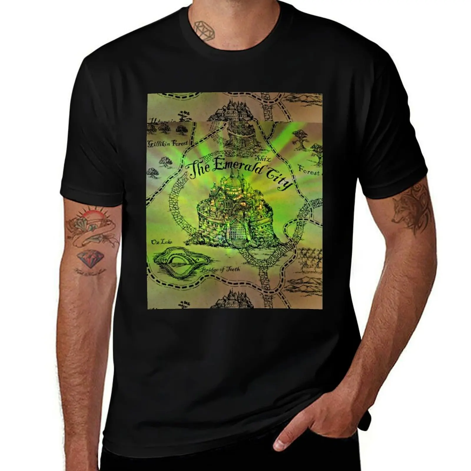The Emerald City T-Shirt High Elasticity Sports T-Shirt