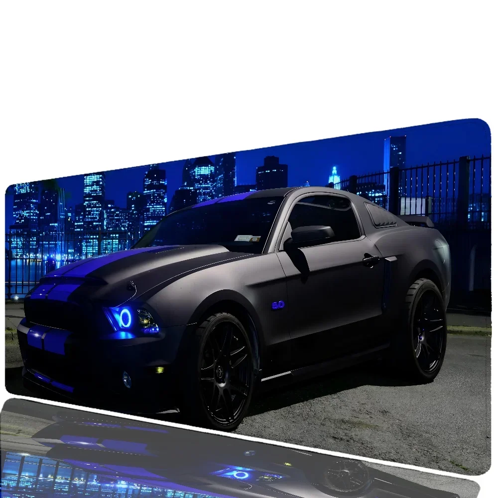 

Car F-Ford Mustang Mouse Pad Mini PC Desk Mat Office Accessories Anime 400X900MM Gaming Mousepad Gamer Laptop Keyboard Mice Pads