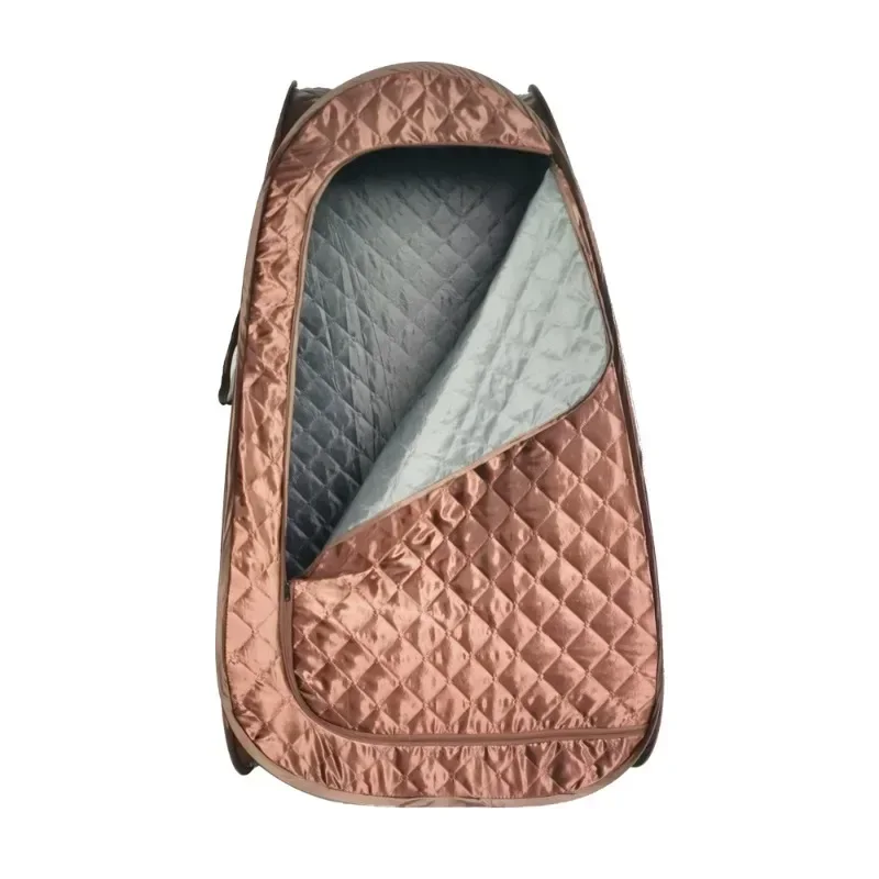 Household sweat steamer heightened whole body folding steam sauna box steam room fumigator confinement sweating