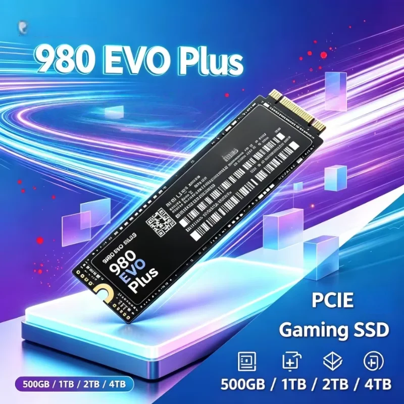 980 EVO plus M.2 NGFF SSD TLC 3D NAND 2280 Internal Solid State Drive 1TB 2TB 4TB For Gaming Desktop Laptop PC Storage