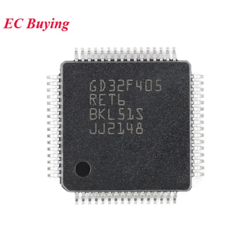 GD32F405RET6 LQFP-64 GD32F405 GD32 32F405RET6 LQFP64 Cortex-M 32-bit Microcontroller MCU IC Controller Chip New Original