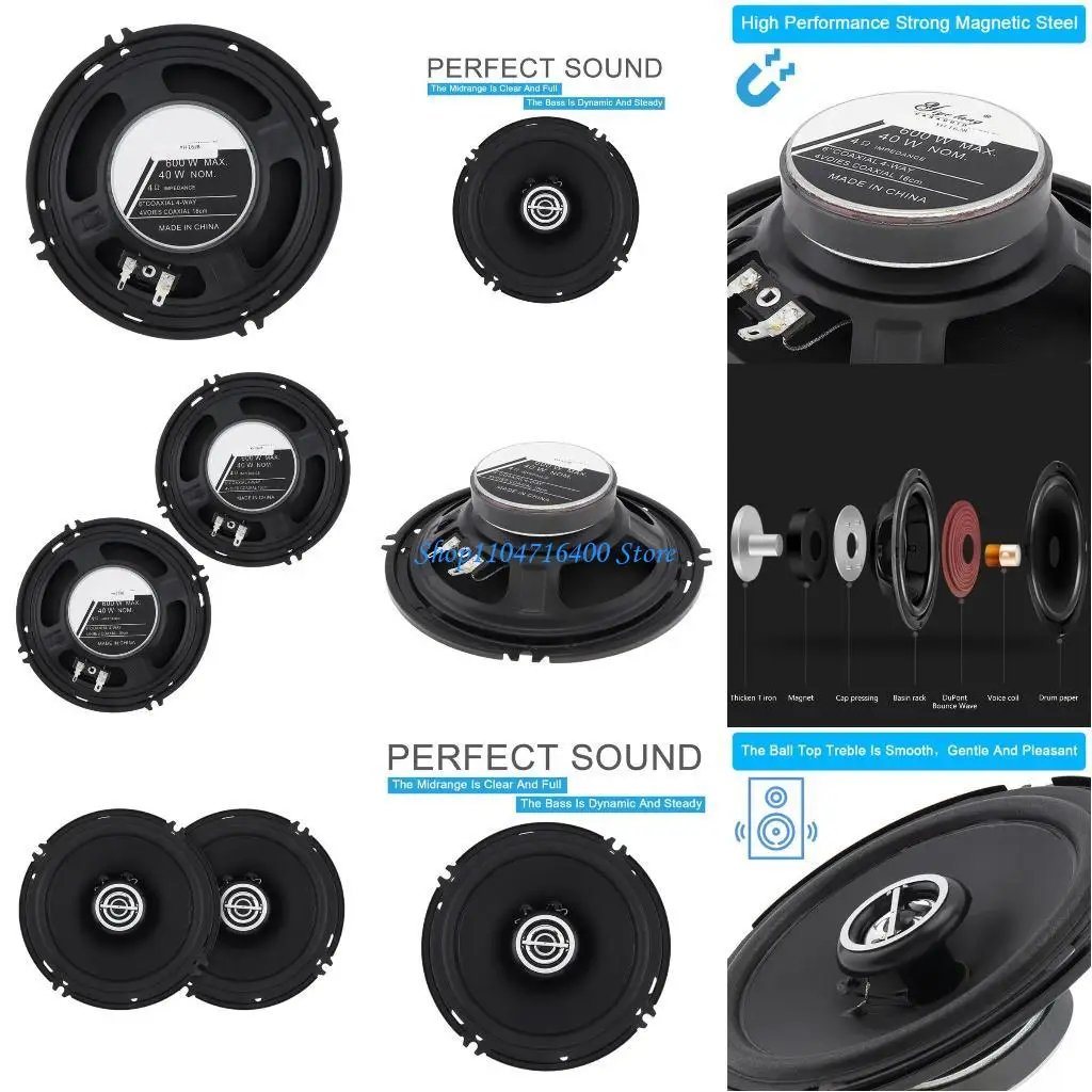 

y1gd Super Power Audios Sound Car High Efficiency Mini Dome Tweeter Coil Loudspeaker