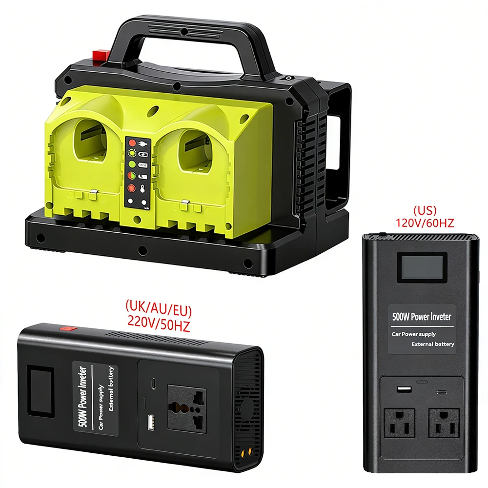 Inverter Daya 2-Port 500W untu - Outdoor Power Vac ulasan dan harga