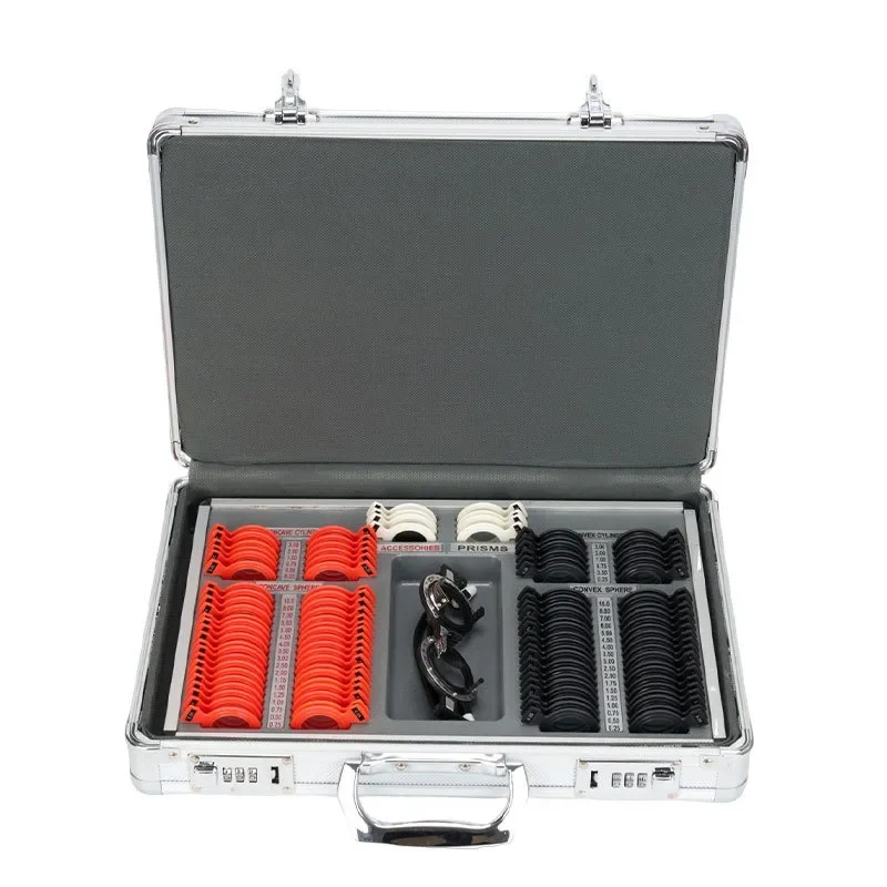 Foreign trade plastic insert box Try on lens box, glasses plastic ring optometry insert