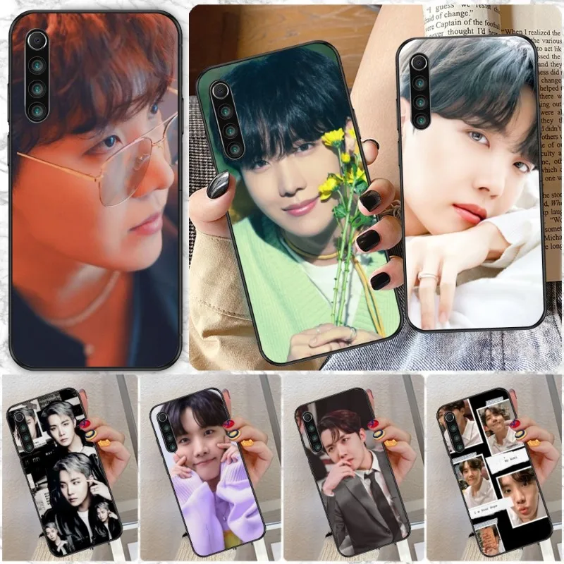 J-Hope Jung Smart Phone Case for Xiaomi Redmi Note 12 11 10 9T 8 7 Pro 9 9A 9C 8 Black Soft Phone Cover Funda