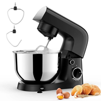 Kitchen 3L 4L 5L Electric Bread Cake Maker Bread Dough Compact Food Stand Mixer 1500w