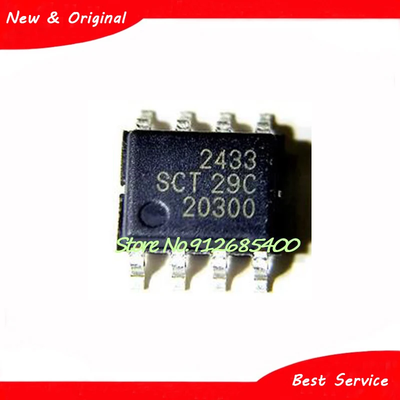 10 unidades/lote SCT2433STER ESOP8L, nuevo y Original, en Stock