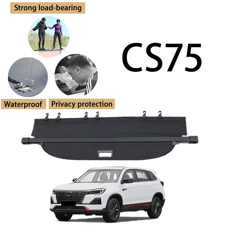 

For Changan CS75 Cargo Cover Trunk Auto Parts Privacy Screen Shade Cargo Cover Luggage Shield accesorios para auto