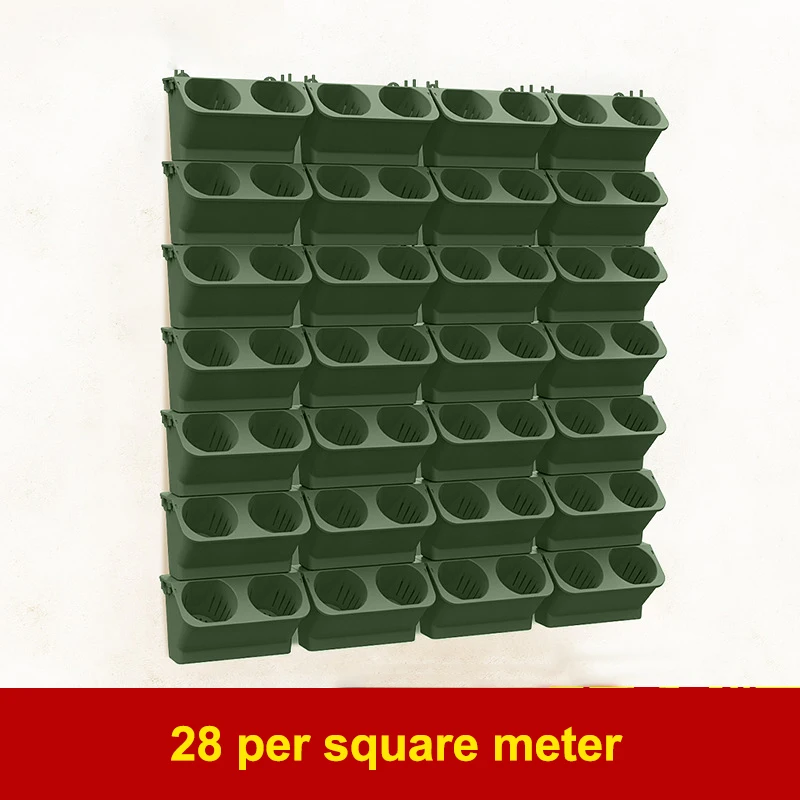 Jardinera Vertical de Pared, Maceta Colgante para Exteriores, Cesta para Suculentas, Decoración del Hogar, Accesorio de Jardinería