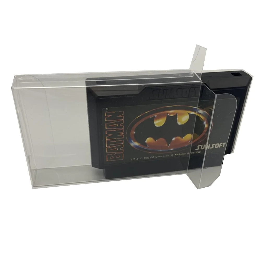 Collection Display Box For FC/Nintendo Family Computer/Famicom Game Storage Transparent Boxes TEP Shell Clear Collect Case