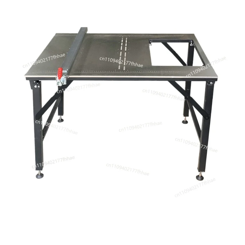 Stainless Steel Multifunctional Saw Table Woodworking Table Saw Cutting Machine Special Workbench Small Precision Push Table Saw