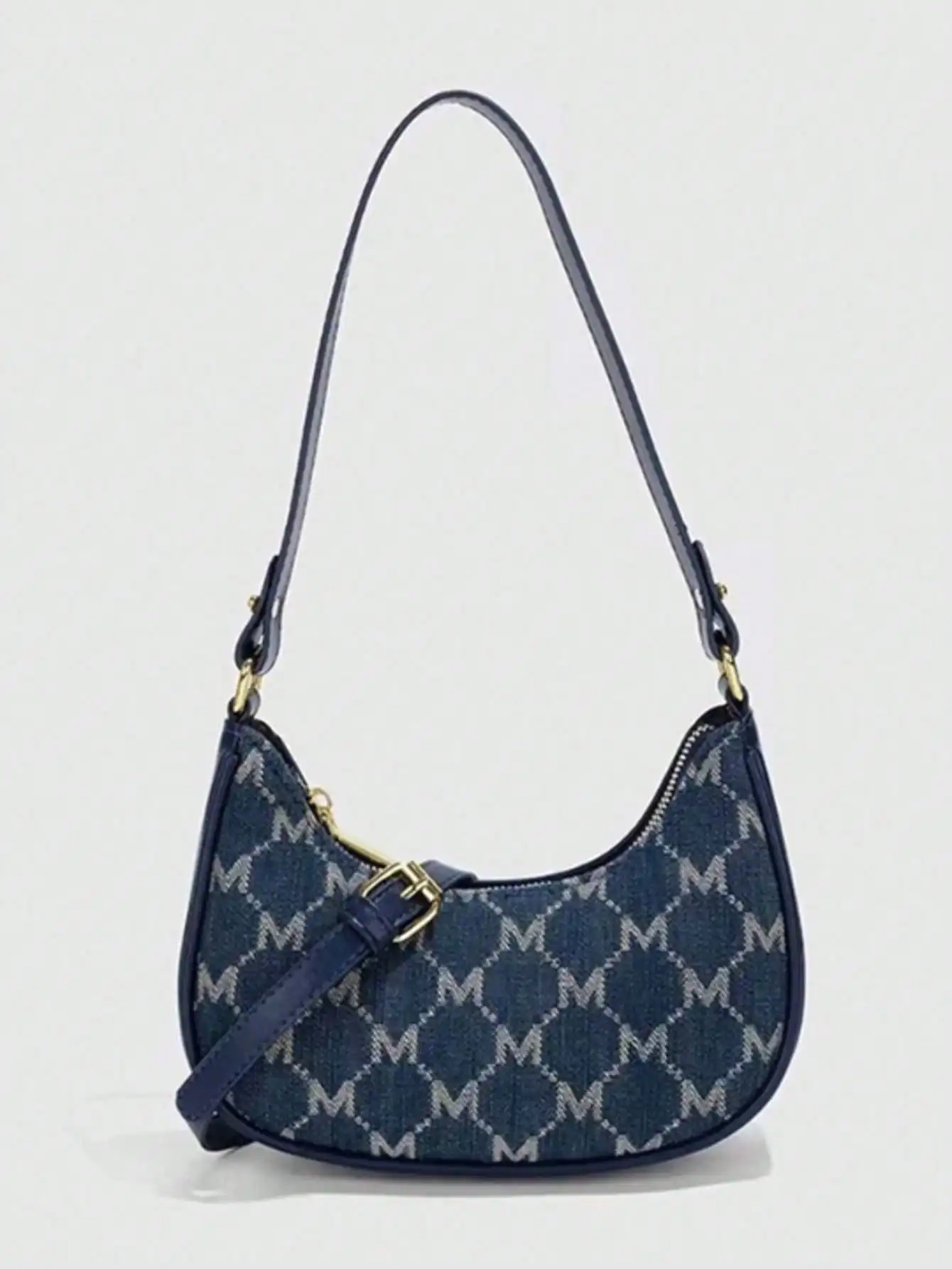 حقيبة عصرية بسيطة تحت الإبط: كتف واحد وحقيبة كروس متباينة، للسفر/التسوق/العمل/التنقل #2