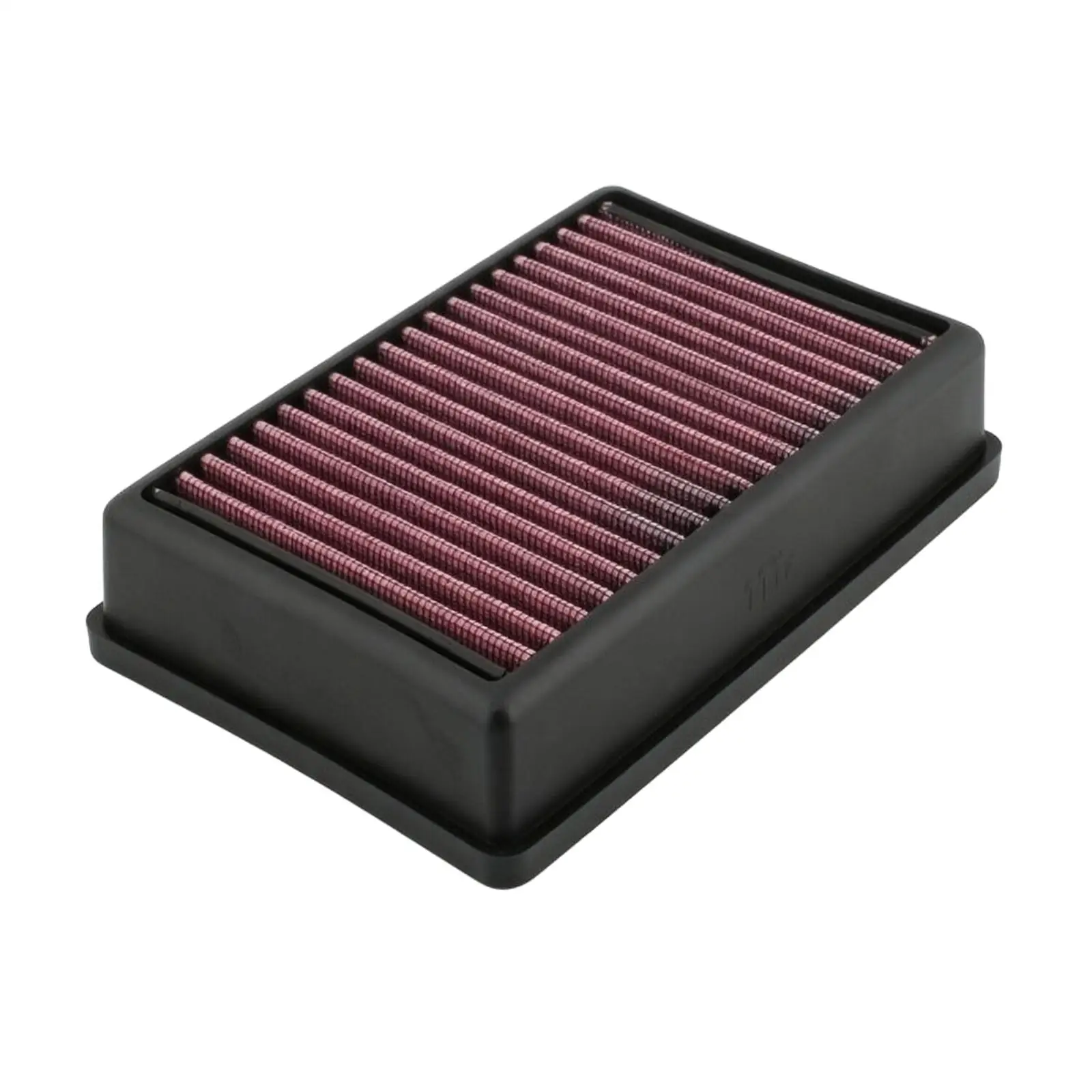 Direct Fit Motorcycle Air Filter for R1200 R1250 Replacement Air Strainer with Raised Perimeter Frame Flat Mounting Flange