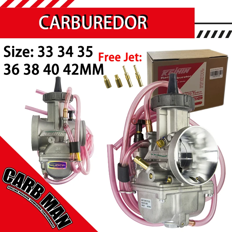 PWK Motorcycle Racing Carburetor For Keihin PWK 33 34 35 36 38 40 42mm For KTM 380 EXC 12 LT USA 1998 ATV Enduro Dirt Bike