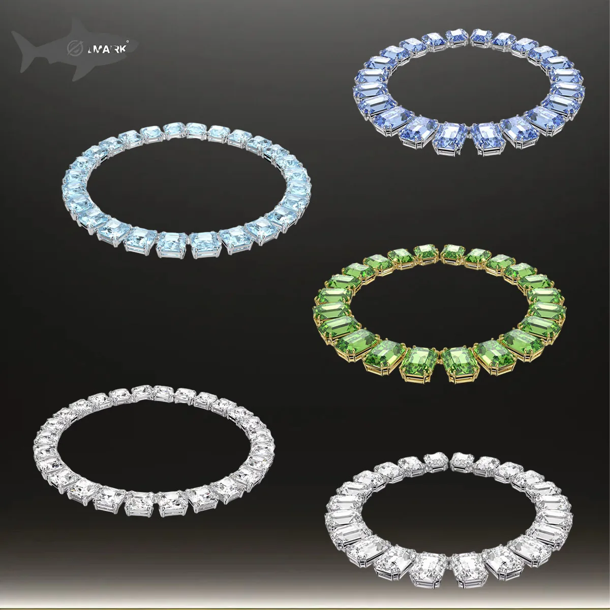 

2025 New Texture Zircon Matrix Necklace Simple, Elegant, Fashionable and Versatile, Suitable for Party and Banquet Dressing