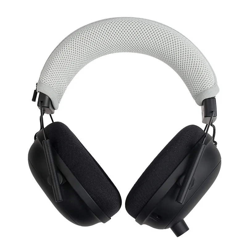 

Headphone Zipper Head Beam Cover for Razer V2 V2X Breathable Mesh Cloth Protective Case Headset， Headbeam Protector Sleeve 11.4