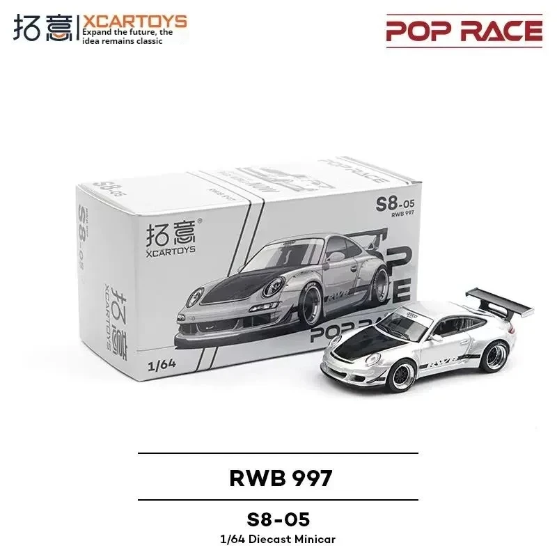 

Xcartoys 1:64 Model 997 Silver Alloy Collectible Non-RTR Toy for Transportation Enthusiasts Automotive Simulation Play Vehicle