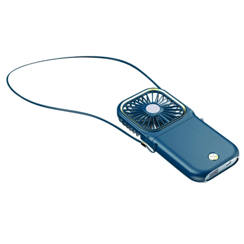 

Portable Mini Fan Personal Neck Fan USB Rechargeable Battery-Operated Handheld Fan For Indoor And Outdoor