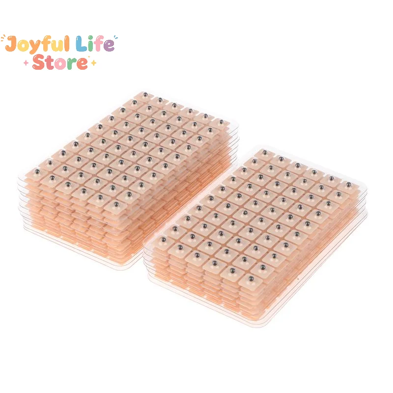 Hot 1200Pcs Ear Point Stickers Ear Pressure Stick Acupuncture Magnetic Beads Auricular Ear Stickers Massage Ear stickers