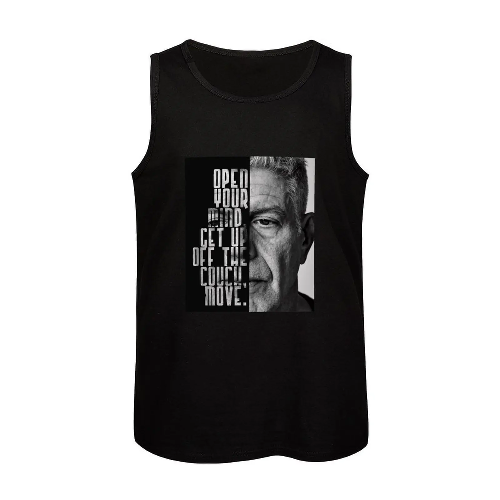 الرجعية تحفيزية إقتباس باي المشاهير الشيف Atnhony بوردان تانك القمم أنيمي قمة الموضة 2025 رجل تي شيرت رياضي للرجال