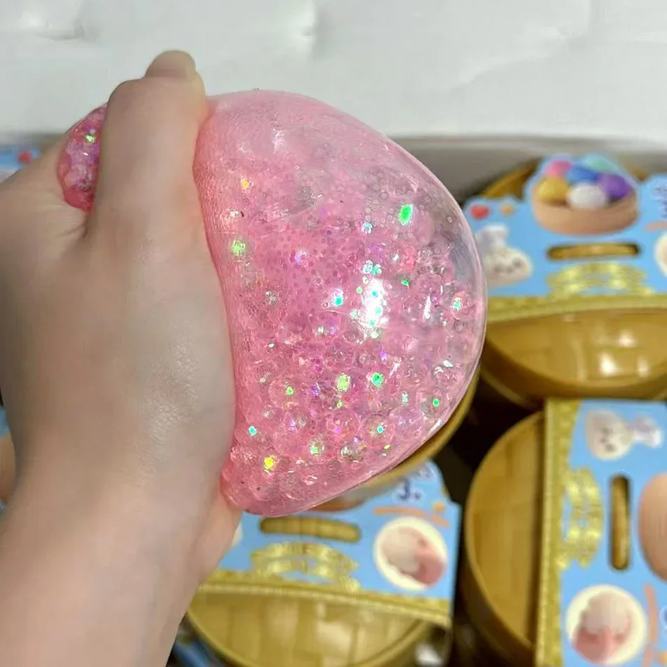 Dumpling Squishy Toy - Realistic Rendering