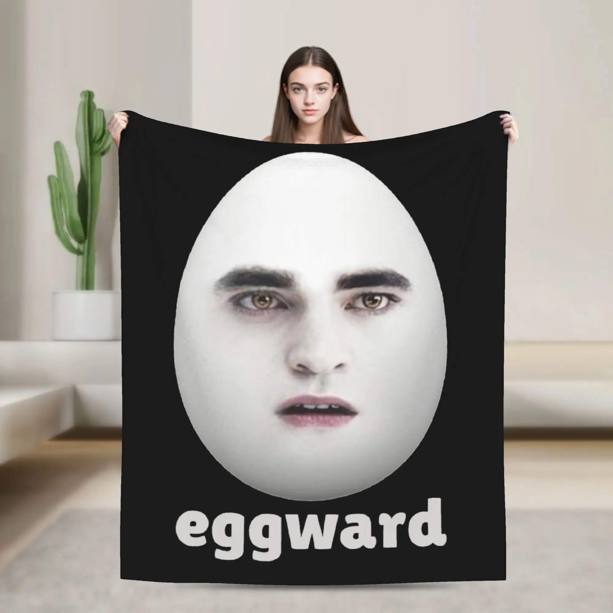 Twilight Eggward meme Blankets Coral Fleece Plush  Winter  Portable Ultra-Soft Throw Blanket for Bedding Outdoor Bedspreads