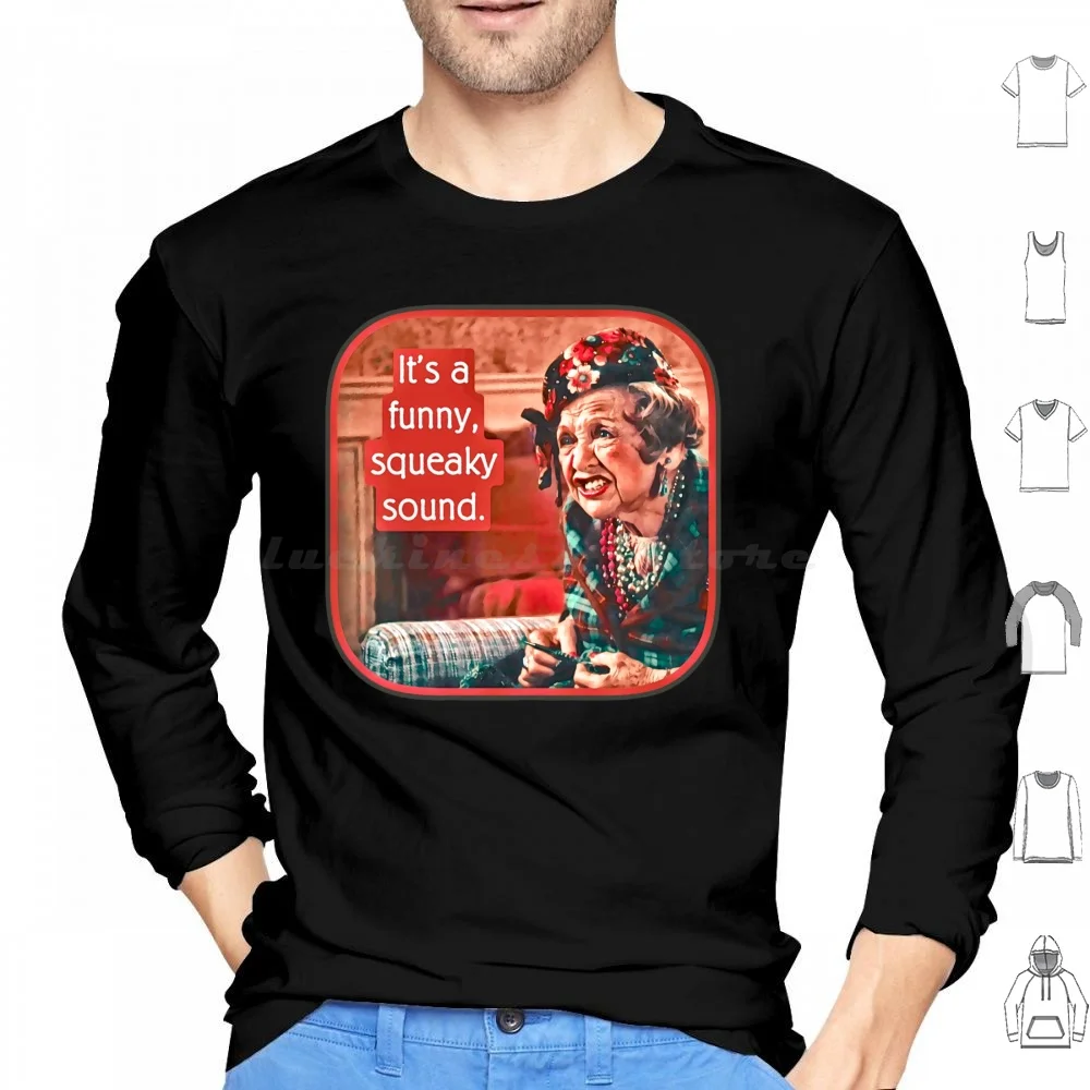 

Толстовка с капюшоном It's A Funny Squeaky Sound / Aunt Bethany / Christmas Vacation, хлопковая толстовка с длинными рукавами для рождественских каникул