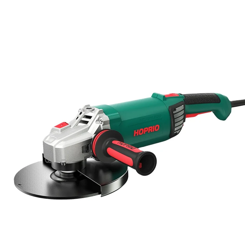 HOPRIO 9 INCH 2600W  Brushless Angle Grinder