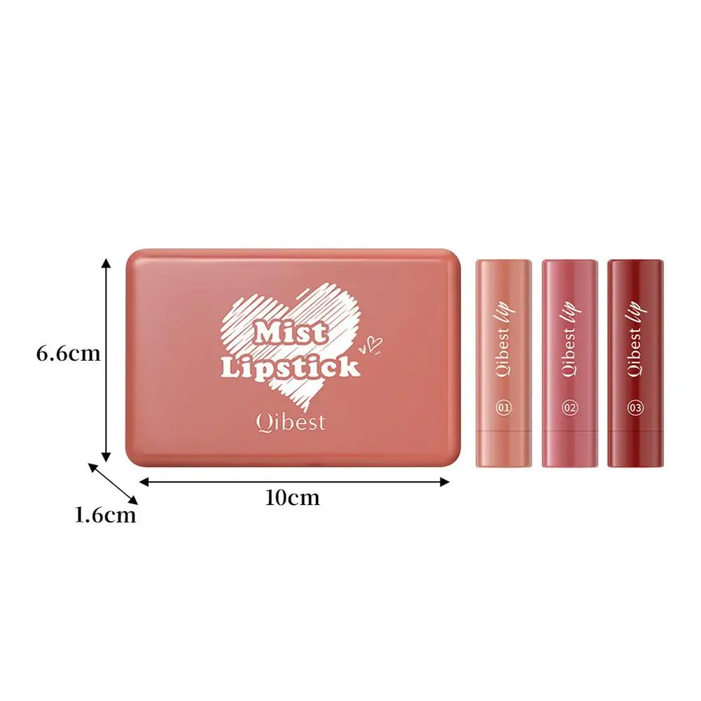 6 colors/1set Matte Red Brown Velvet Lipstick Tapered Gradient Lip Liner Waterproof Non Stick Contouring Tint Lipliner Set