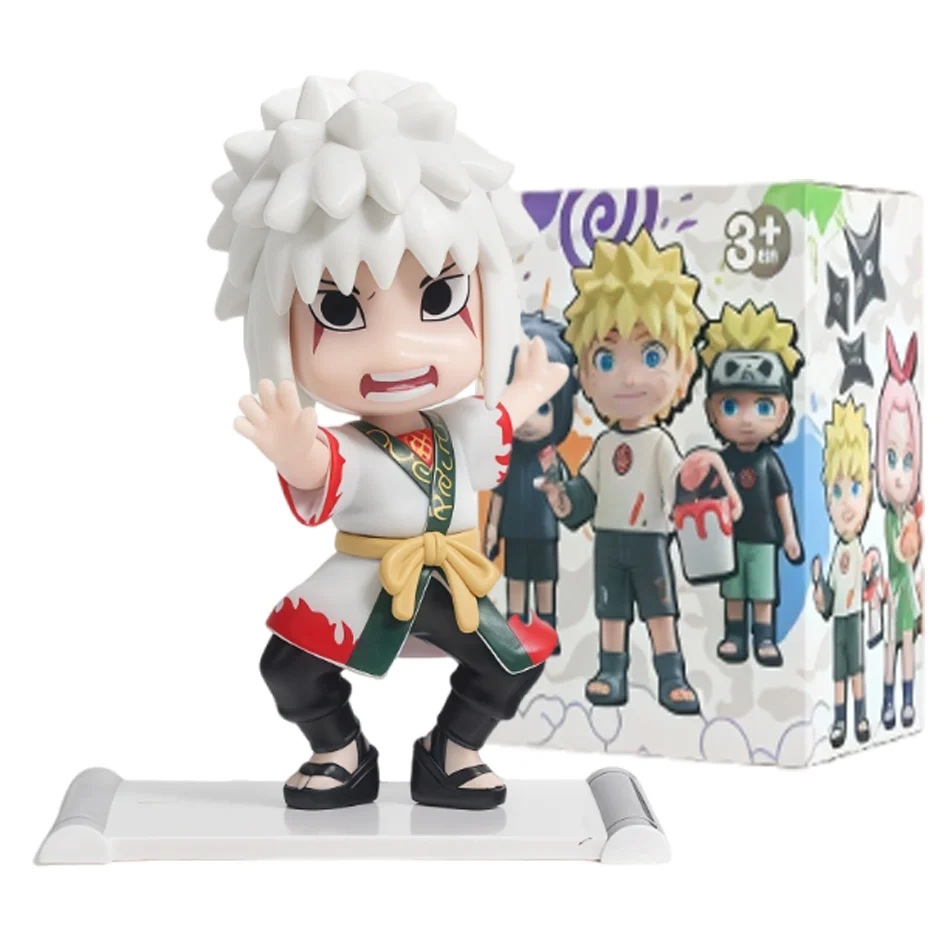 Blind Box Naruto Shippuden Kindheits-Serie Uzumaki Naruto Q-Version Überraschungsspielzeug Taschenanhänger Figuren Heimdekoration Schreibtisch-Deko – Detail 17
