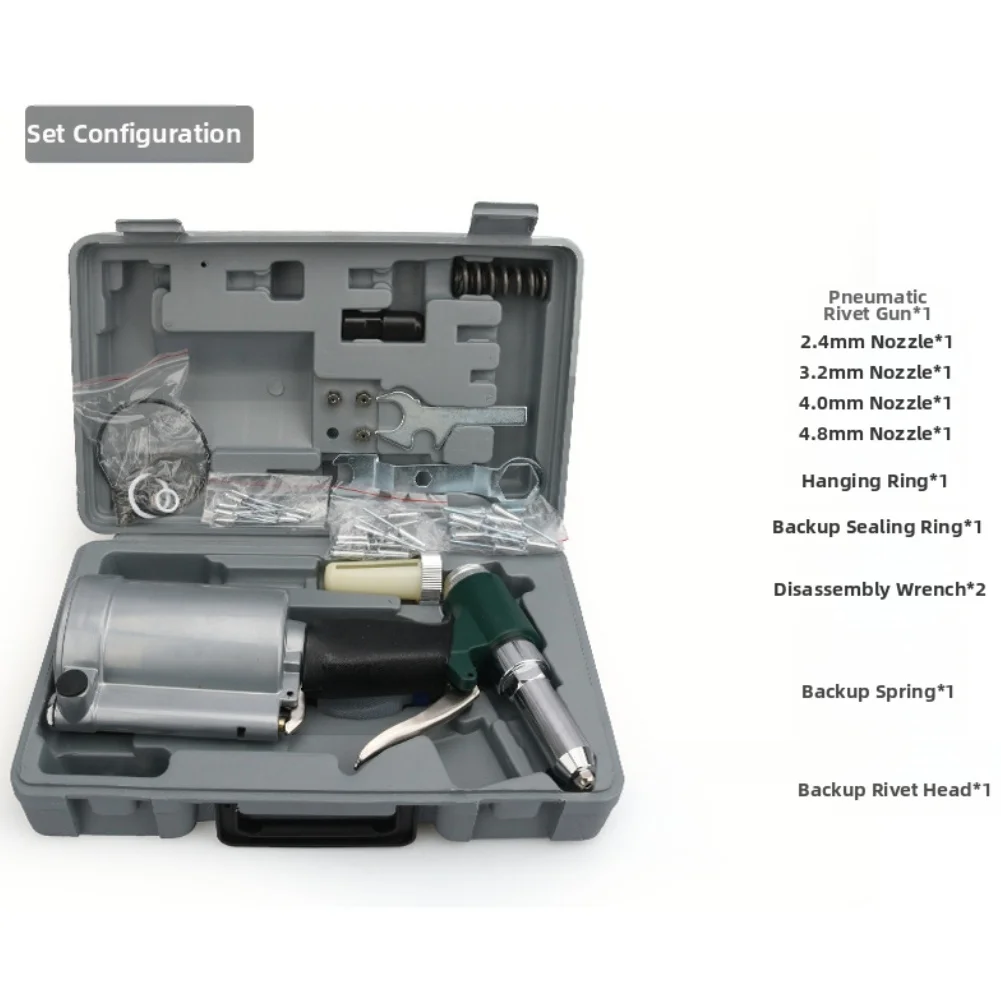 Pneumatic Riveting Tool Set High-Performance Pneumatic Riveting Tool For Various Applications In Industries