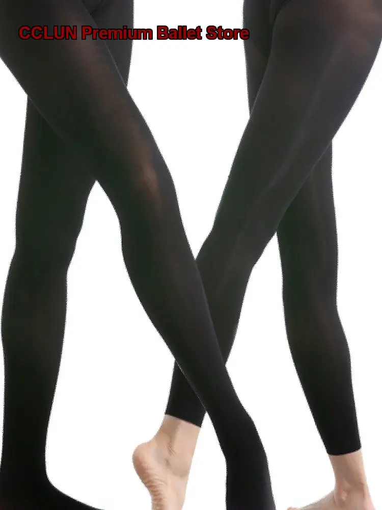 Children's Dance Socks One-Piece Students Practice Jump Socks Bottoming Socks Adult Skin Color Pantyhose Kids