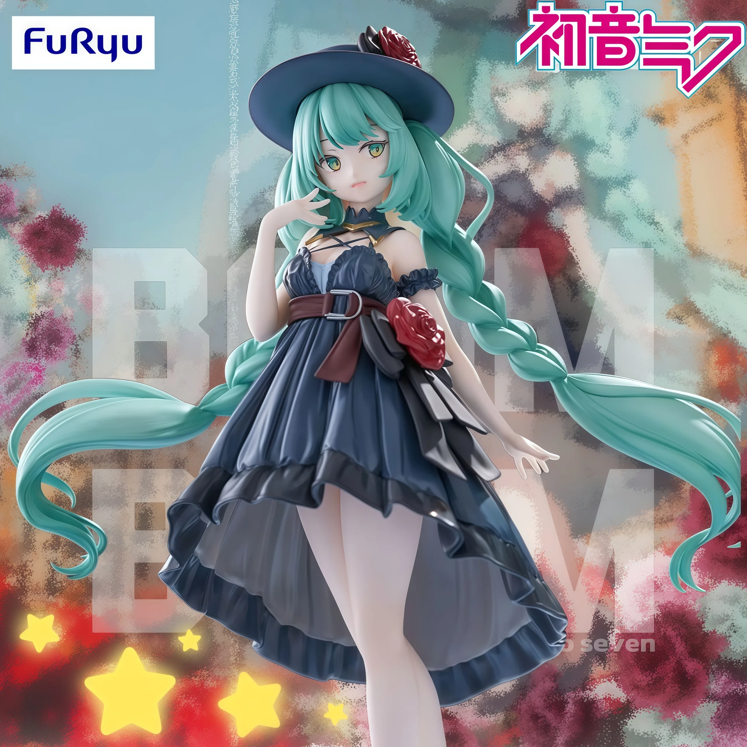 本物の初音ミク-trio-try-it-フィギュア-pvc-フィギュア-素晴らしい職人技-デスクトップ装飾-新品未開封ギフトモデル-かわいい人形