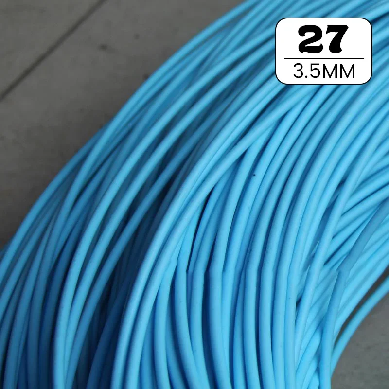 NONE 2,5/3 cm 500 g rundes Pe-Rattan-Kunststoff, synthetisches Rattan, Weben, Rohmaterial, Stricken, Möbel, Reparatur, Stuhl, Tisch, Aufbewahrungskorb, Werkzeug 9