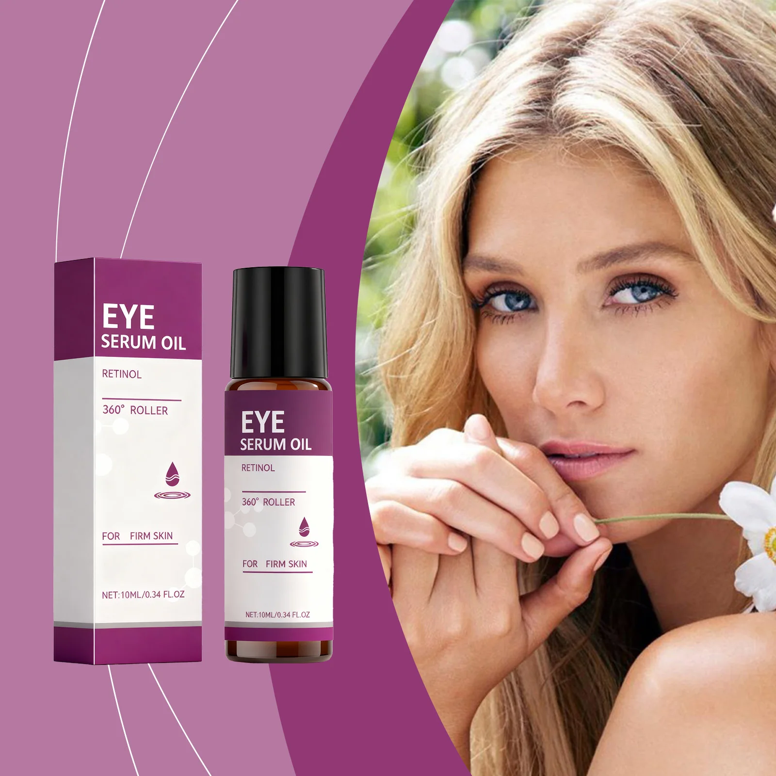 جوهر ريتينول لشد العين يزيل الهالات السوداء ويقلل الخطوط الدقيقة ويخفف الوذمة والبشرة ويزيد من مرونة مصل تدليك العين #1