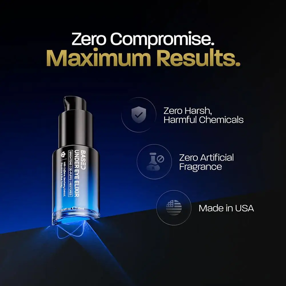 15ml Men's Eye Care Firming Lifting Serum Reduces Fine Lines Removes Eye Bags Fades Dark Circles Remove Wrinkle Essences