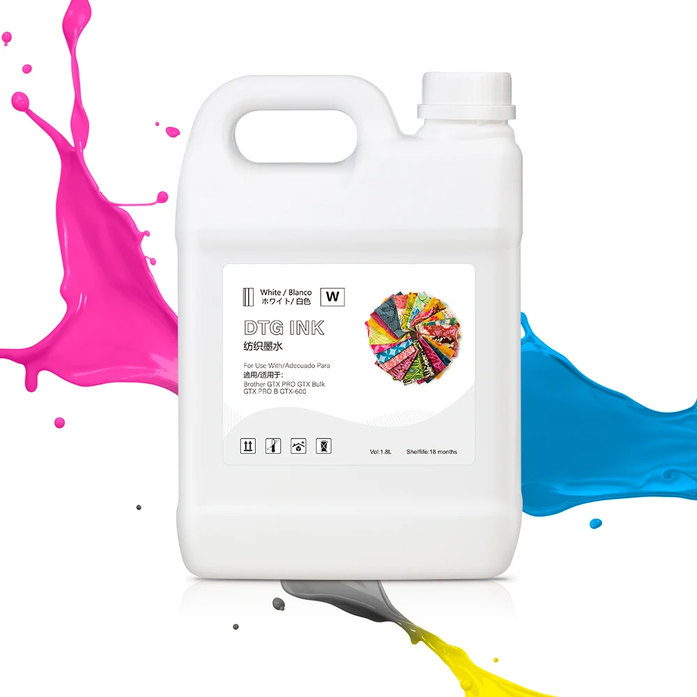 حبر نسيج GTX 1800 مل حبر DTG 1.8 لتر للطابعة Brother GTX PRO GTX السائبة GTX PRO B