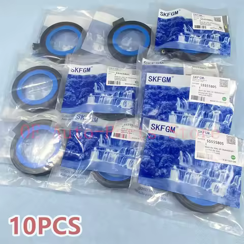 10PCS Engine Crankshaft Oil- Seal For -Chevrolet- Cruze Sonic Trax Opel Astra Zafira Hideo Epica Orlando 55555805