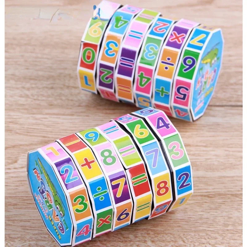 

Children's Educational Toys Learning Math Puzzle Square Toys for Kids Toys for Develop Intelligence Interesting Learning